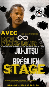 Stage Exceptionnel de Jiu-Jitsu Brésilien avec le Grand Champion David Pierre-Louis en Martinique
