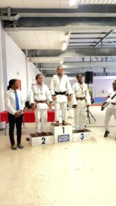 RESIN Alexandre sur la troisième marche du Podium, chez les Juniors en Guadeloupe !